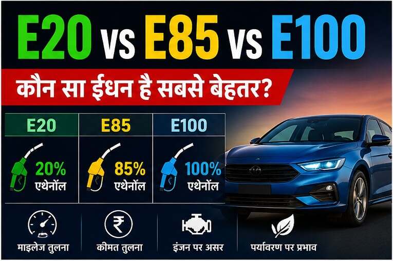 E20 vs E85 vs E100
