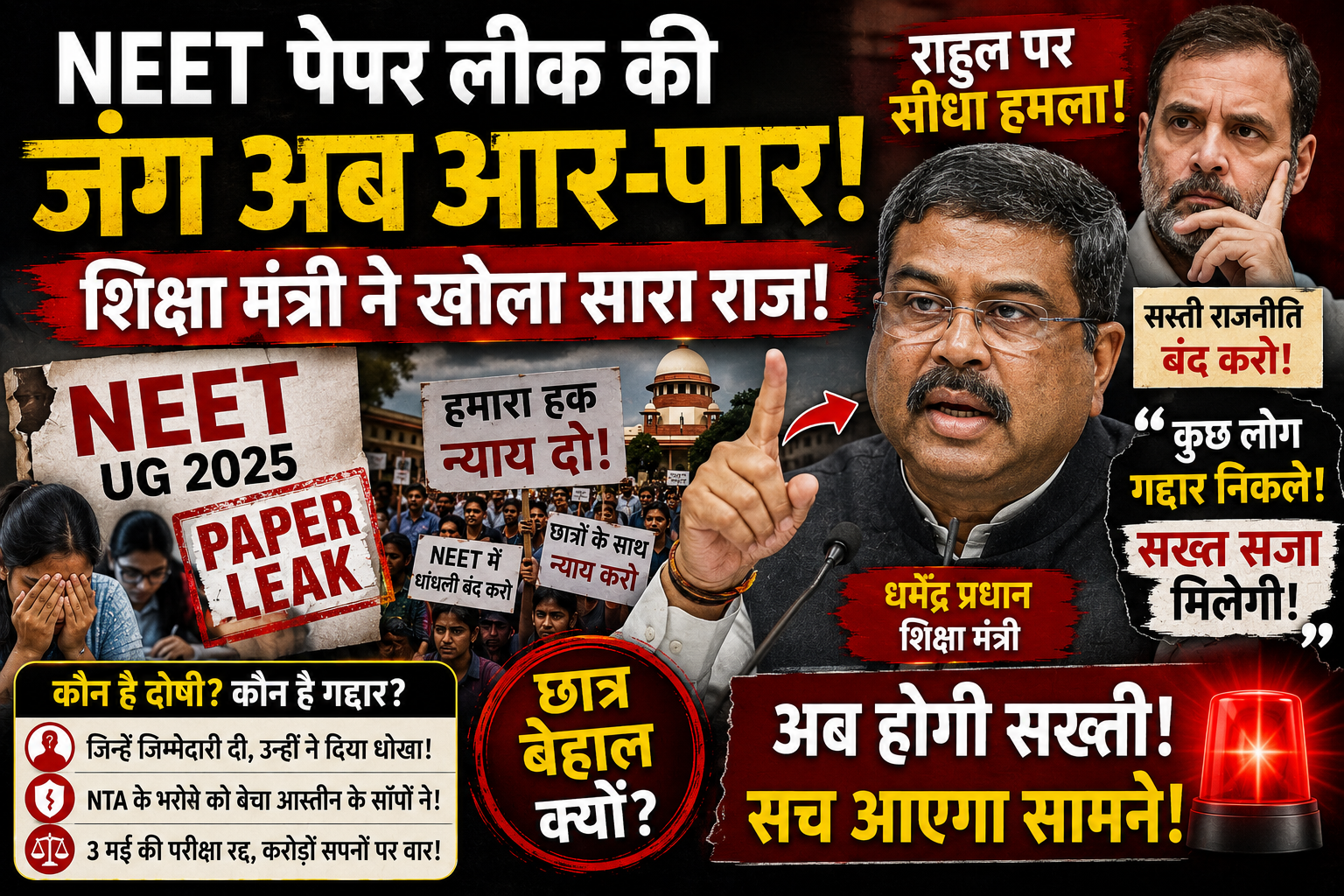 Cockroach Janta Party Protest